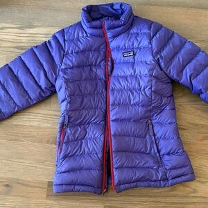 Patagonia Kids' Purple Puffer Jacket